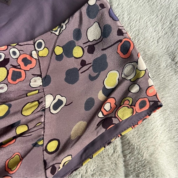 Boden Limited Edition Silk Sleeveless Empire Waist Surplice Floral Midi Dress - Picture 5 of 12